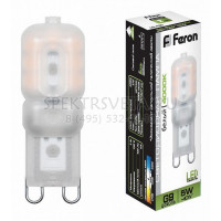 Лампа светодиодная LB-430 G9 5Вт 220В 4000 К 25637 Feron